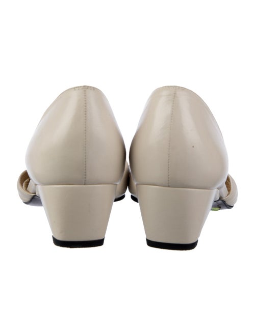 Stuart Weitzman Leather D'Orsay Pumps