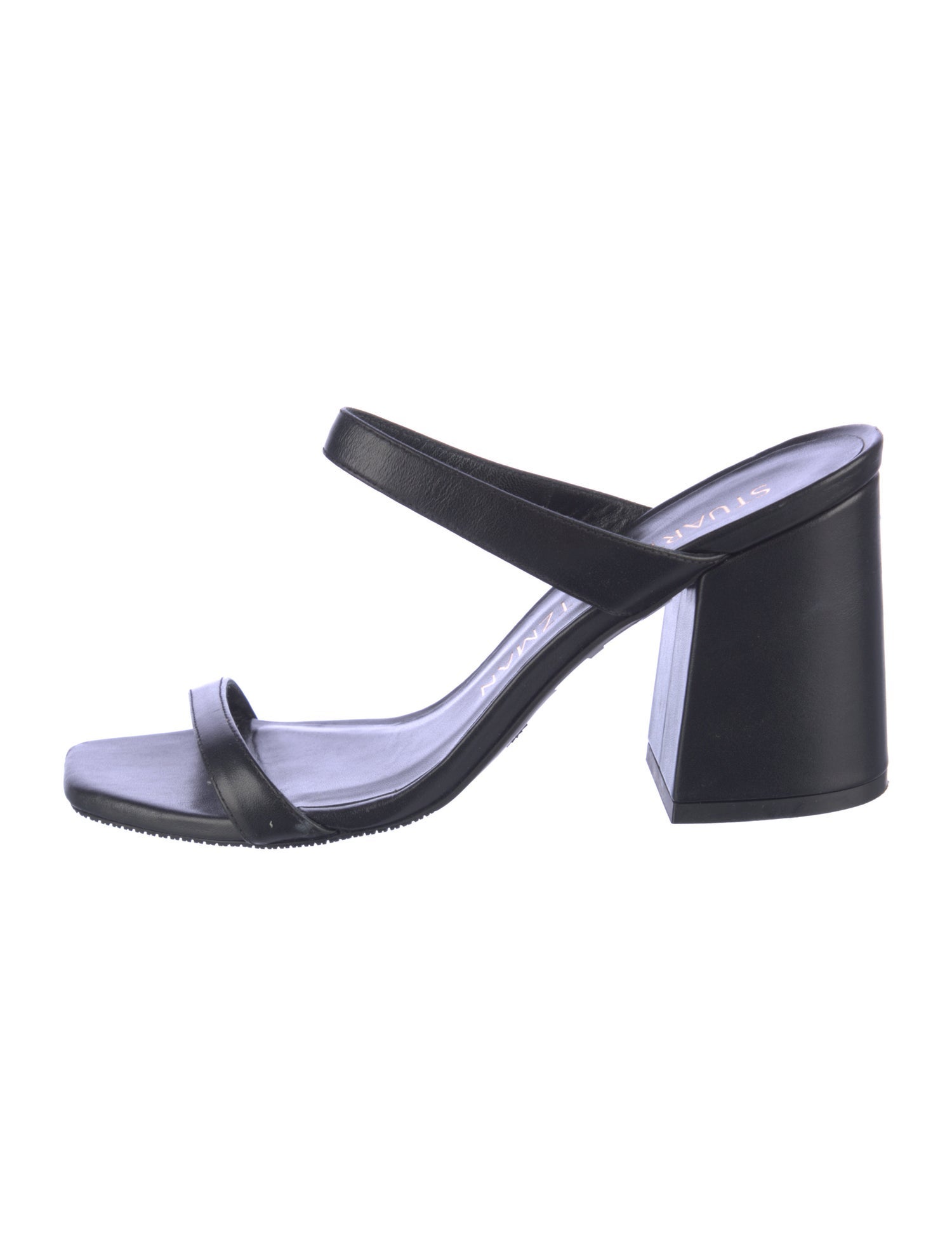 Stuart Weitzman Leather Slides