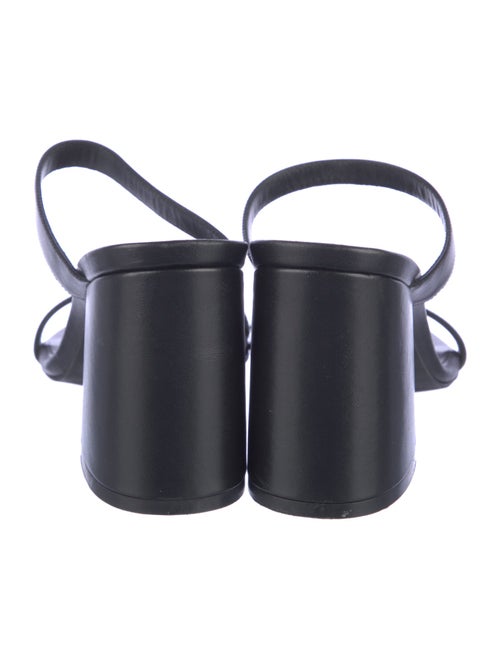 Stuart Weitzman Leather Slides