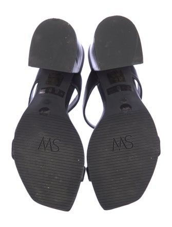 Stuart Weitzman Leather Slides