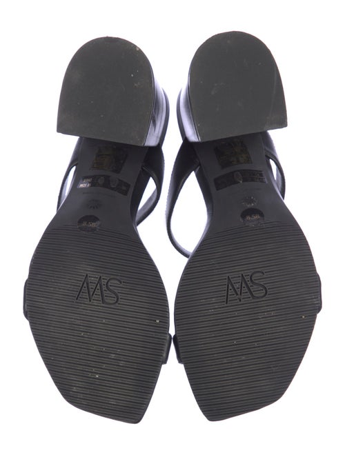 Stuart Weitzman Leather Slides