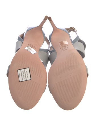 Stuart Weitzman Patent Leather Slingback Sandals