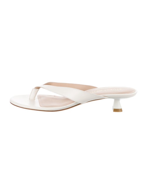 Stuart Weitzman Leather Slides