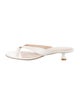 Stuart Weitzman Leather Slides