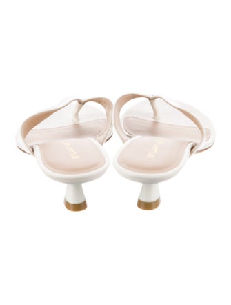 Stuart Weitzman Leather Slides