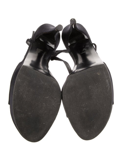 Stuart Weitzman Satin Slingback Sandals