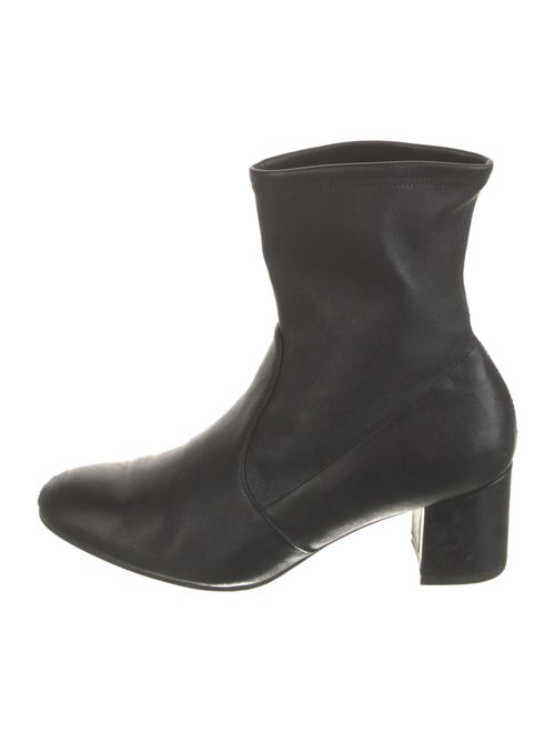 Stuart Weitzman Leather Sock Boots