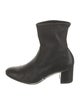 Stuart Weitzman Leather Sock Boots