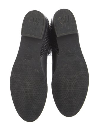 Stuart Weitzman Leather Sock Boots