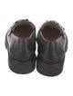 Stuart Weitzman Leather Tassel Accents Loafers