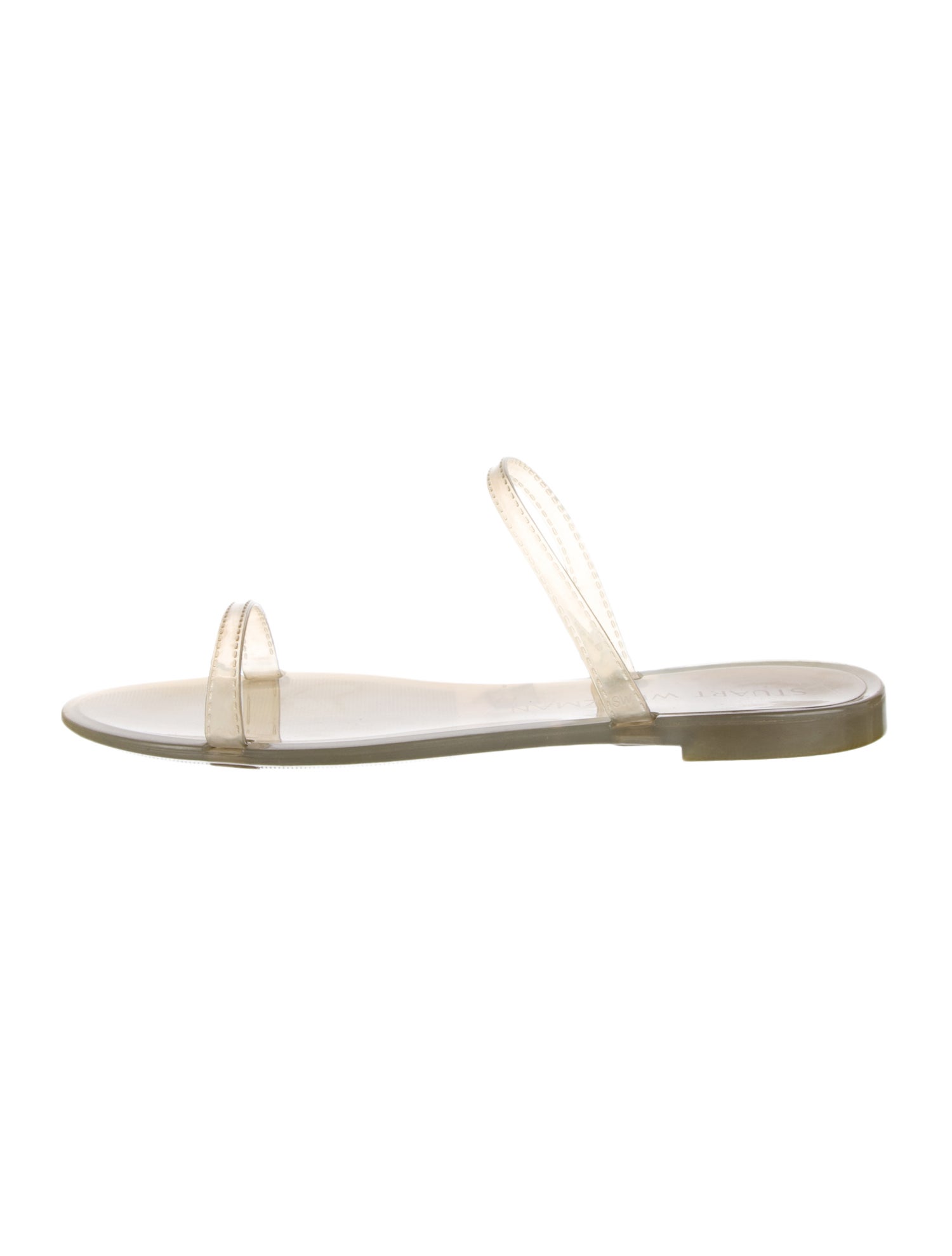 Stuart Weitzman Rubber Slides
