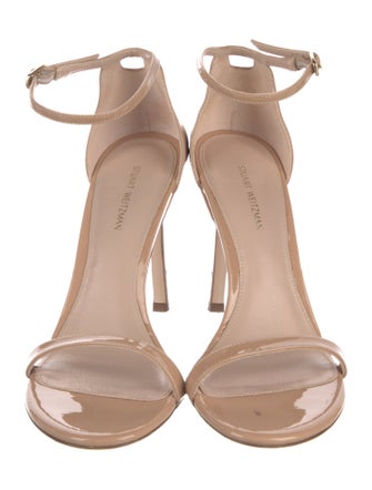 Stuart Weitzman Patent Leather Sandals