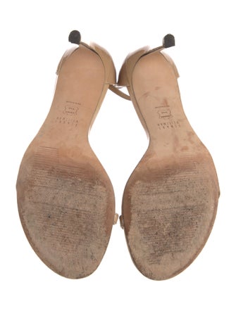 Stuart Weitzman Patent Leather Sandals
