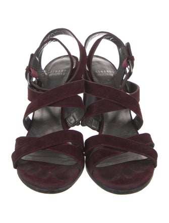 Stuart Weitzman Suede Sandals