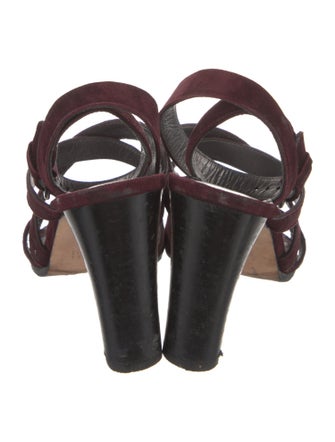 Stuart Weitzman Suede Sandals
