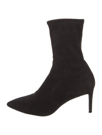 Stuart Weitzman Suede Sock Boots