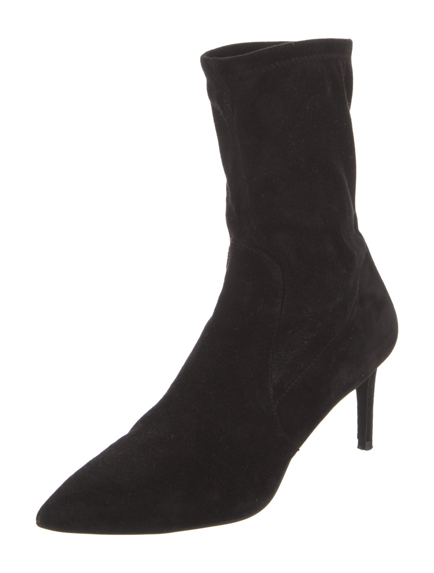 Stuart Weitzman Suede Sock Boots