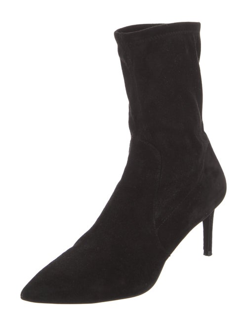Stuart Weitzman Suede Sock Boots