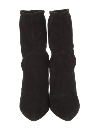 Stuart Weitzman Suede Sock Boots