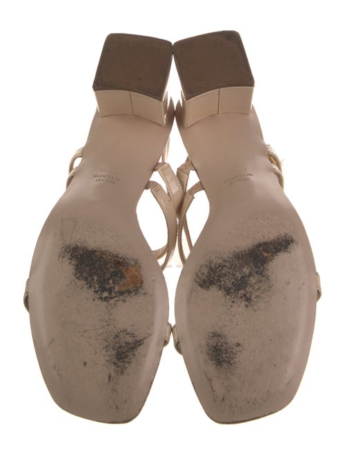 Stuart Weitzman Patent Leather Slingback Sandals