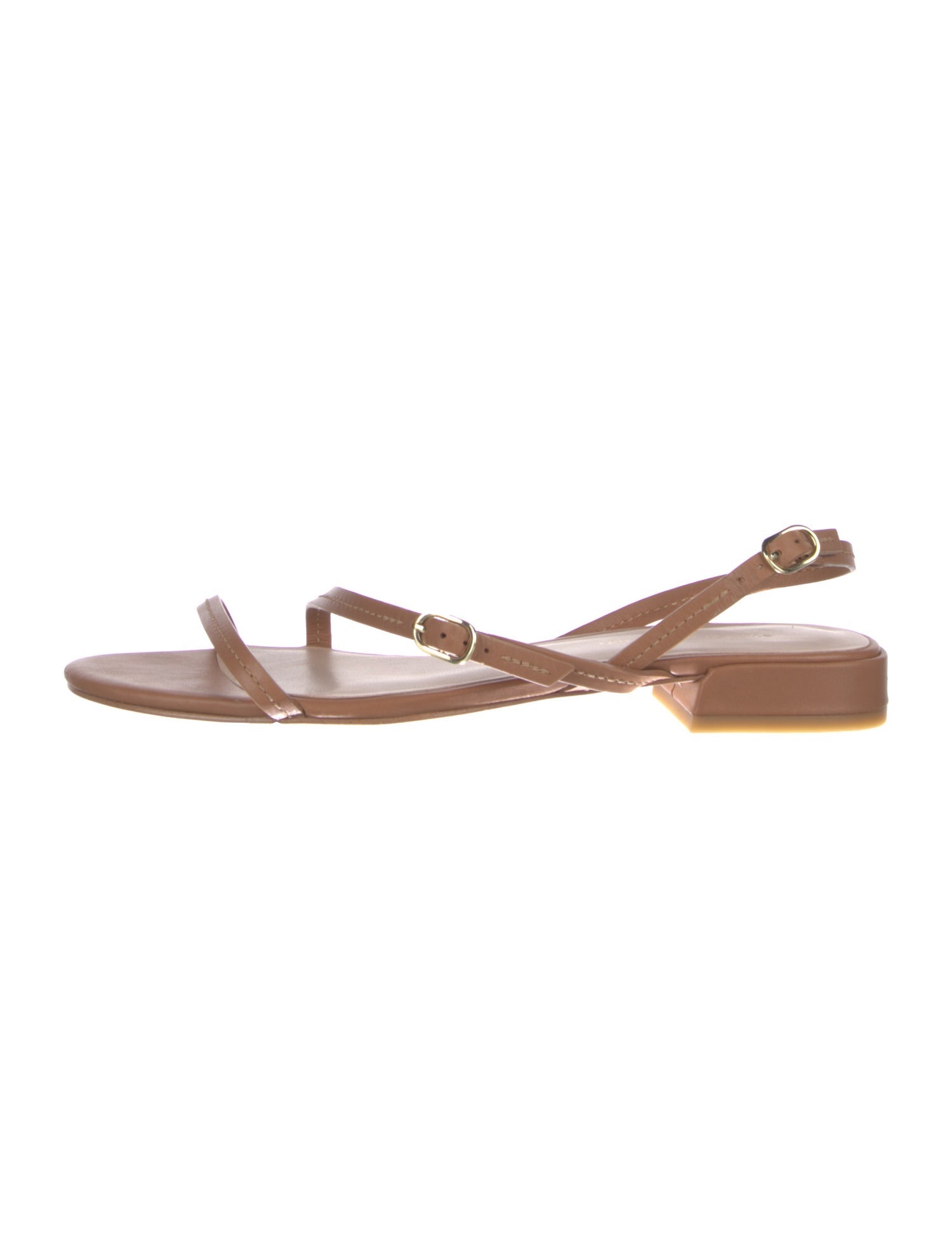 Stuart Weitzman Patent Leather Slingback Sandals w/ Tags