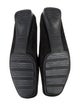 Stuart Weitzman Suede Chain-Link Accents Loafers