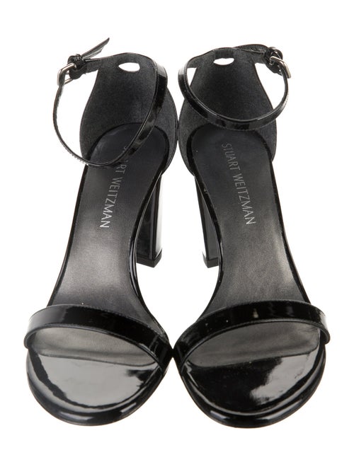 Stuart Weitzman Patent Leather Sandals