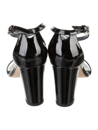 Stuart Weitzman Patent Leather Sandals