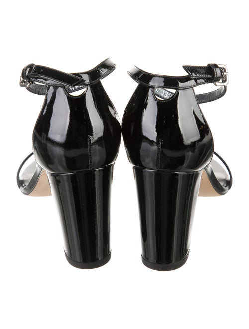 Stuart Weitzman Patent Leather Sandals