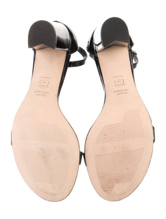 Stuart Weitzman Patent Leather Sandals