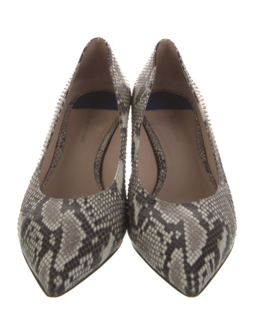 Stuart Weitzman Snakeskin Animal Print Pumps