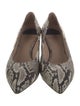 Stuart Weitzman Snakeskin Animal Print Pumps