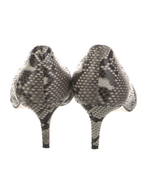Stuart Weitzman Snakeskin Animal Print Pumps
