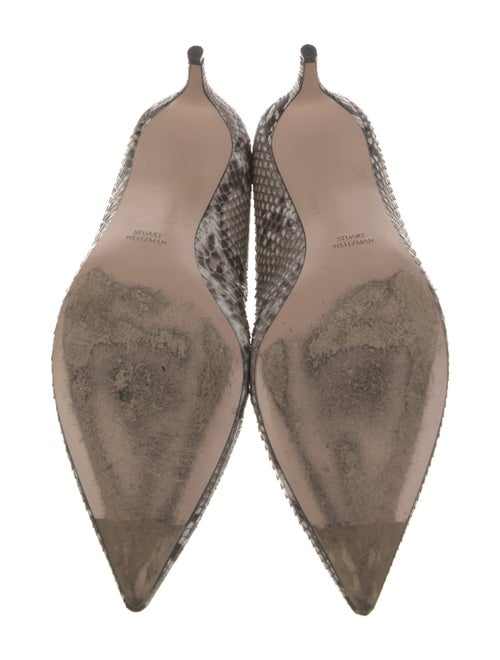 Stuart Weitzman Snakeskin Animal Print Pumps