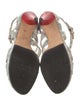 Stuart Weitzman Snakeskin Animal Print Sandals