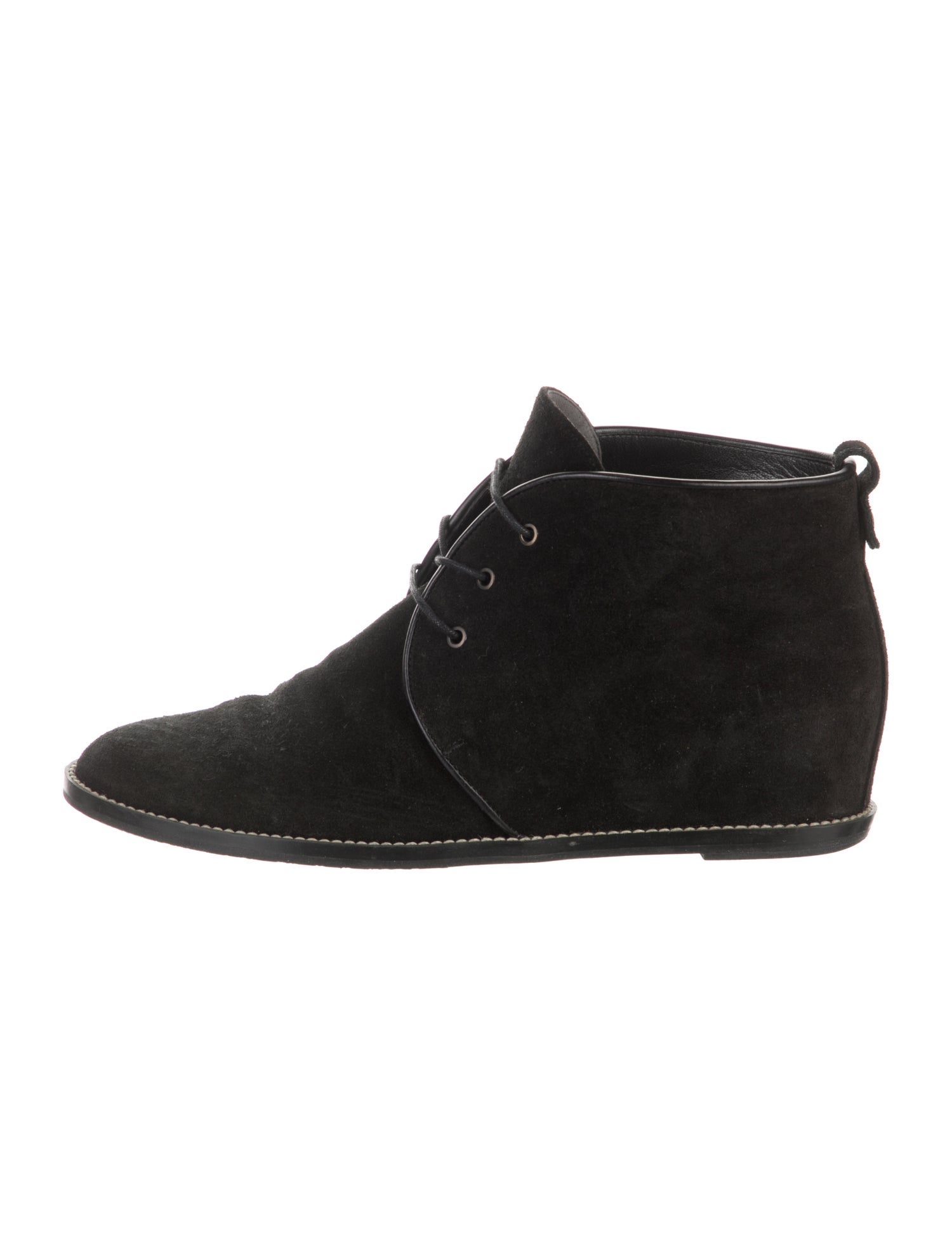 Stuart Weitzman Suede Lace-Up Boots