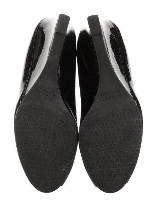 Stuart Weitzman Patent Leather Slingback Sandals