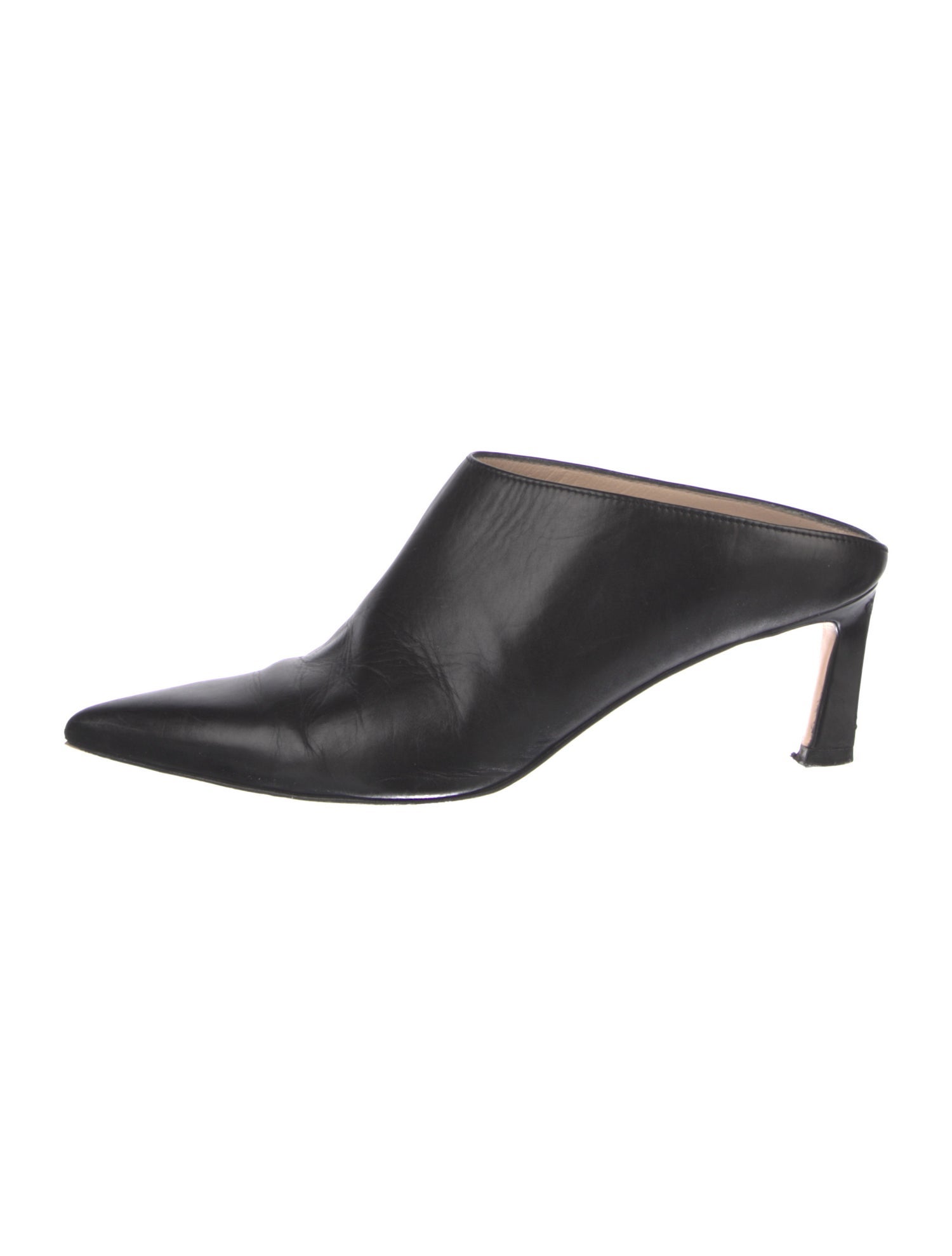 Stuart Weitzman Leather Mules