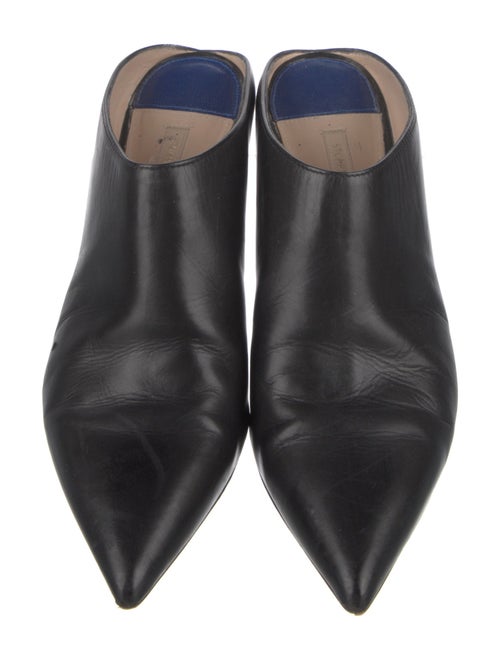 Stuart Weitzman Leather Mules