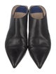 Stuart Weitzman Leather Mules