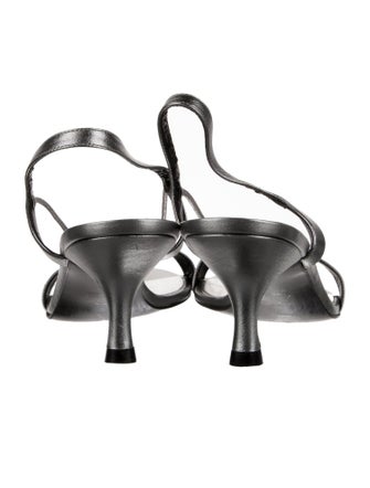 Stuart Weitzman Leather Slingback Sandals