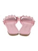 Stuart Weitzman Leather Slides