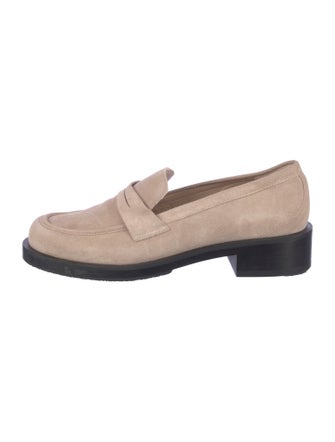Stuart Weitzman Suede Loafers