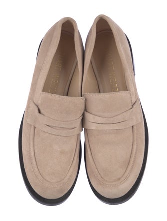 Stuart Weitzman Suede Loafers