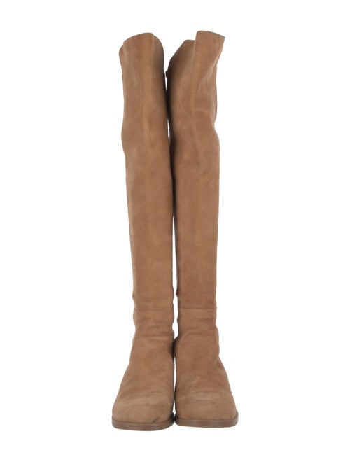 Stuart Weitzman Suede Riding Boots
