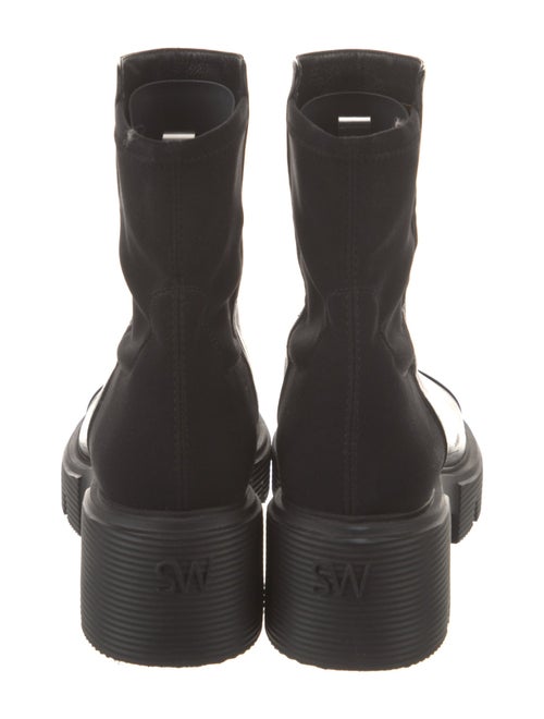 Stuart Weitzman Leather Combat Boots