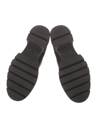 Stuart Weitzman Leather Combat Boots