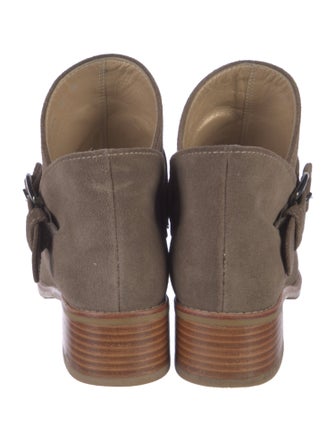 Stuart Weitzman Suede Moto Boots