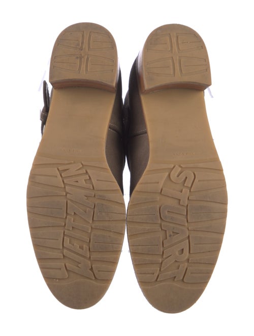 Stuart Weitzman Suede Moto Boots