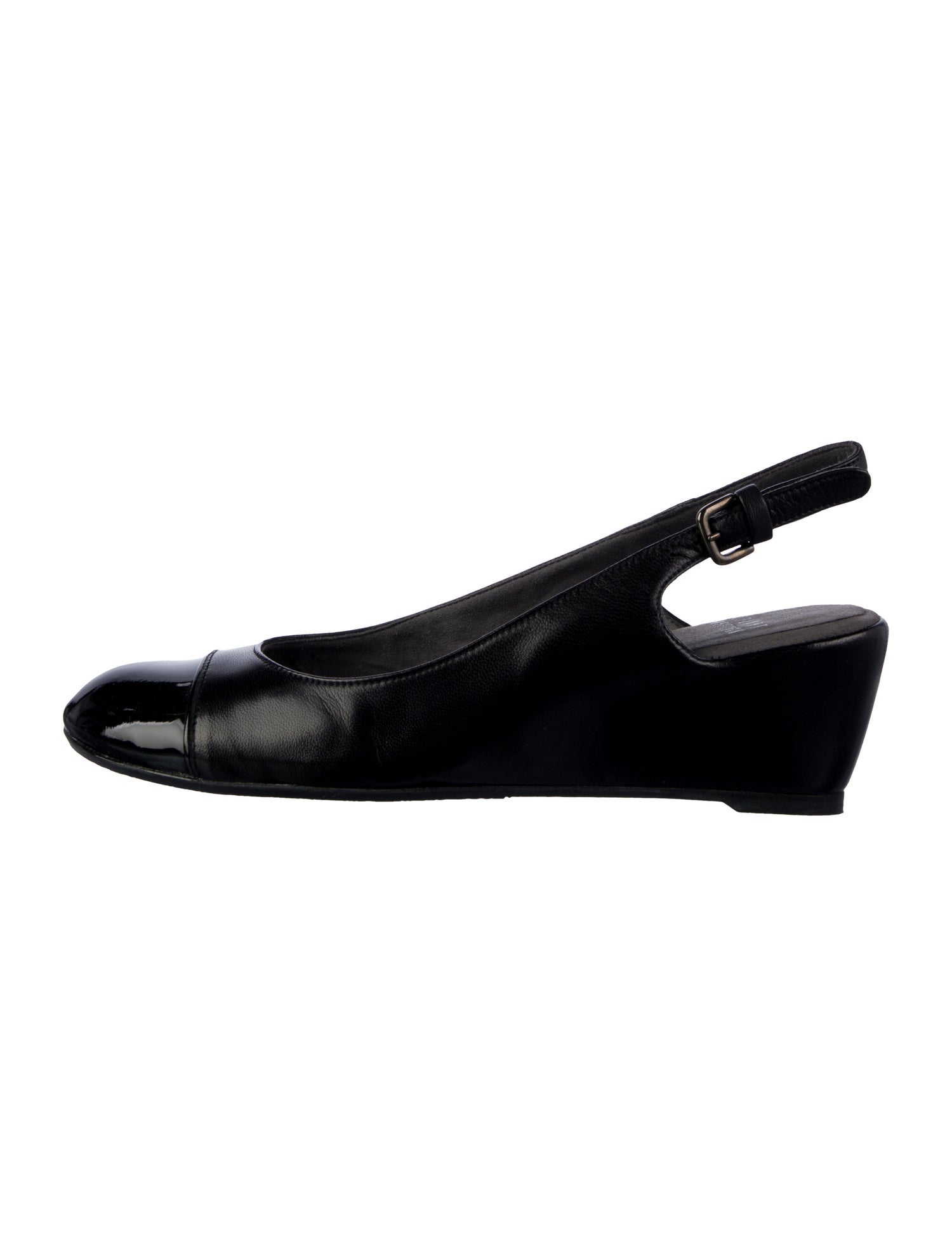 Stuart Weitzman Leather Slingback Pumps